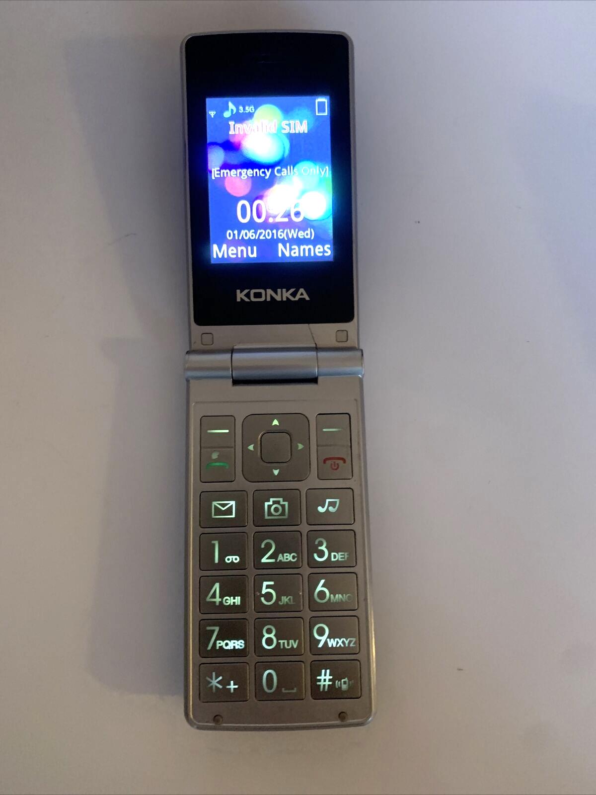 Konka U3 Handset Flip Mobile Phone