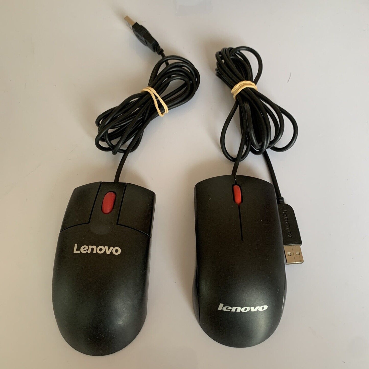 2x Lenovo Mouse USB Wired