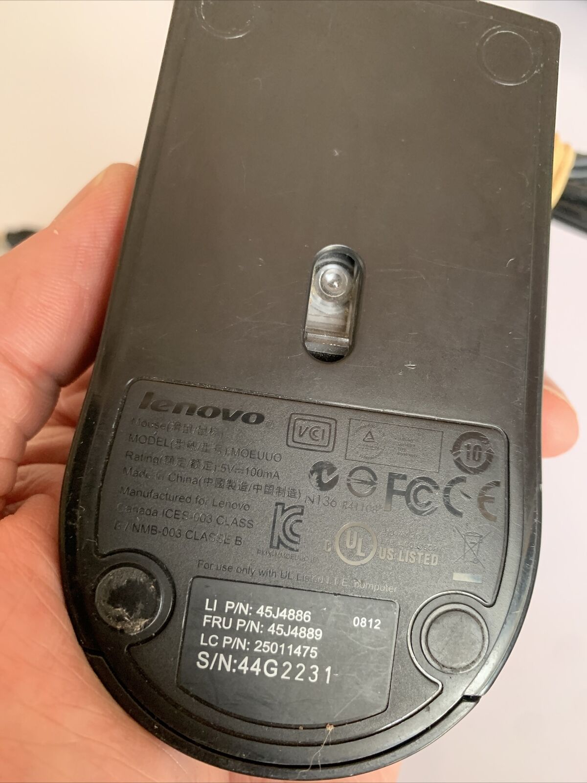 2x Lenovo Mouse USB Wired