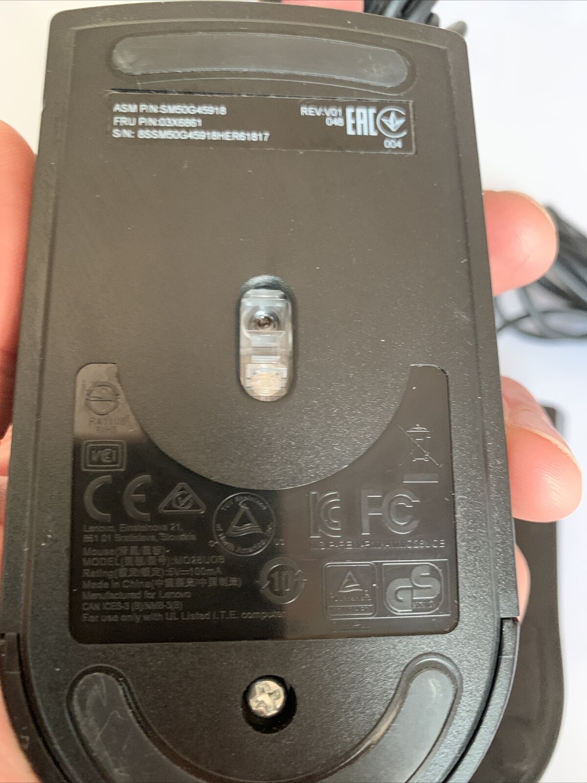 2x Lenovo Mouse USB Wired