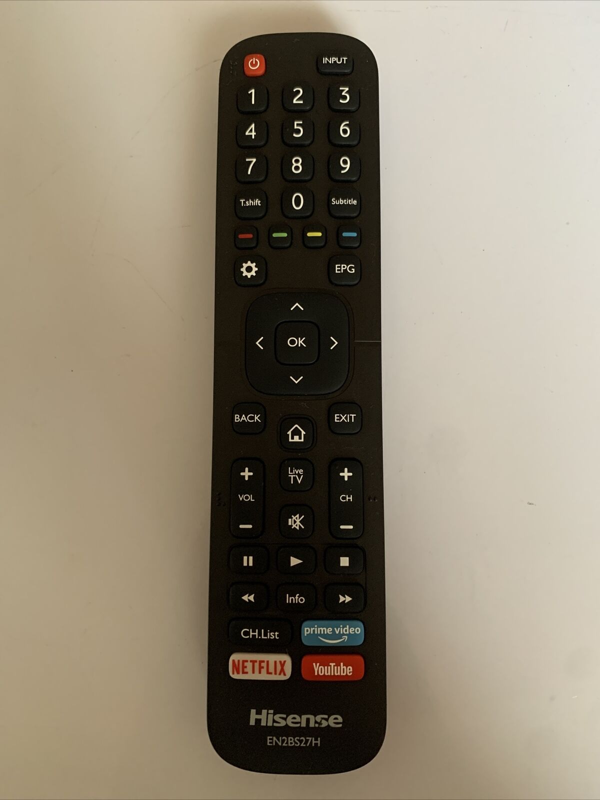 Genuine Hisense EN2BS27H TV Remote Control