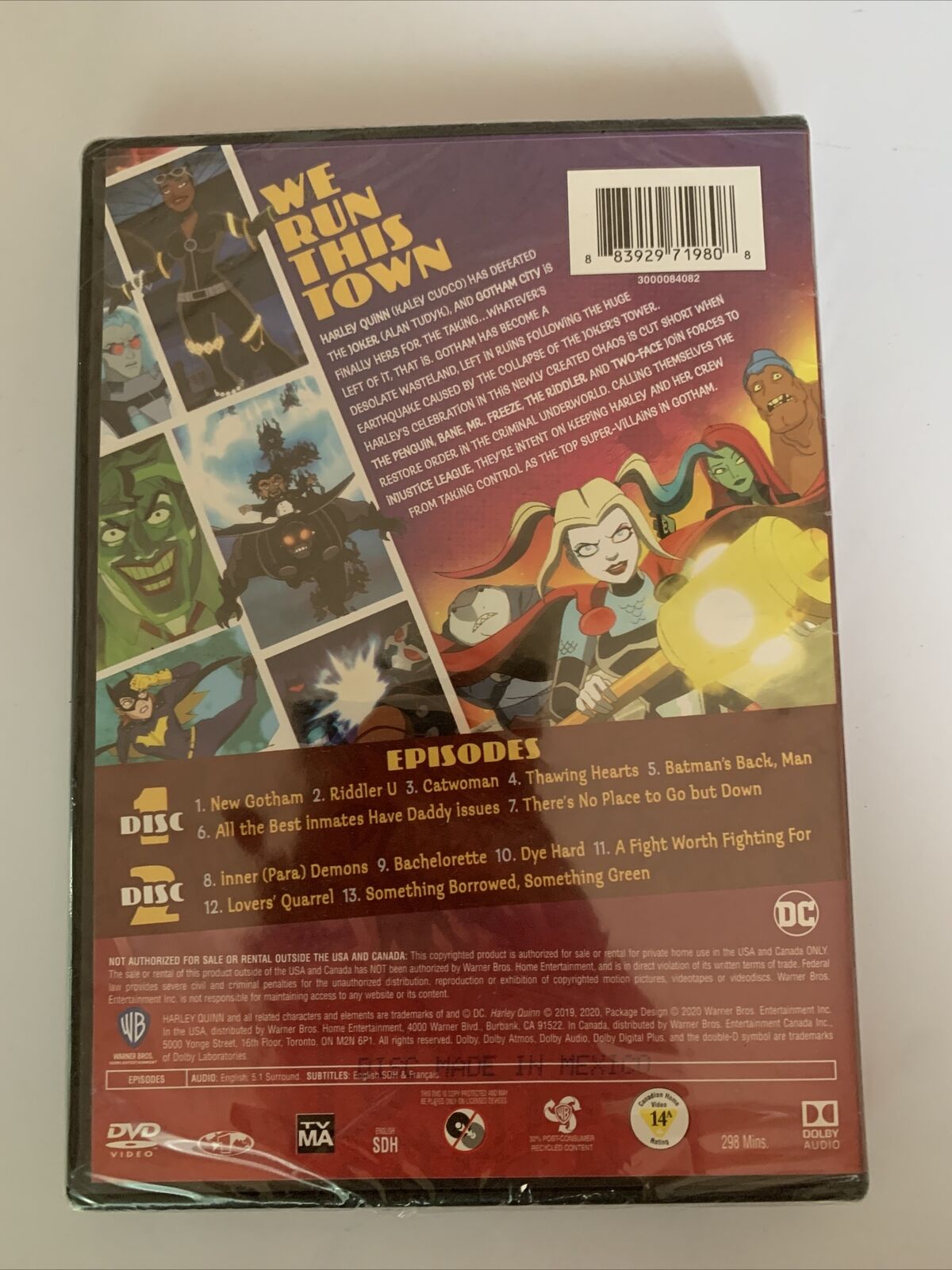 Harley Quinn - The Complete Second Season DVD Region 1 NEW