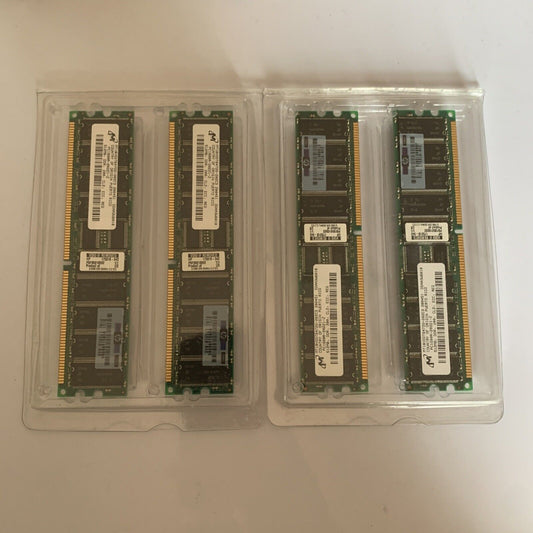 HP 2GB 4x HP 202171-B21 (512 MB, DDR RAM, 200 MHz, DIMM 184-pin) RAM Module NEW