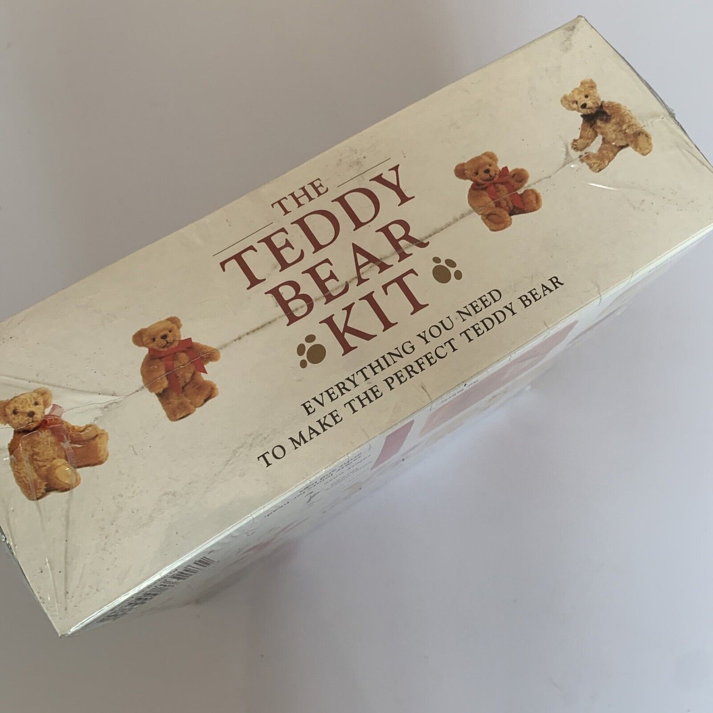 *New Sealed* The Teddy Bear Kit - Complete Make Your Own Plush Bear Kit