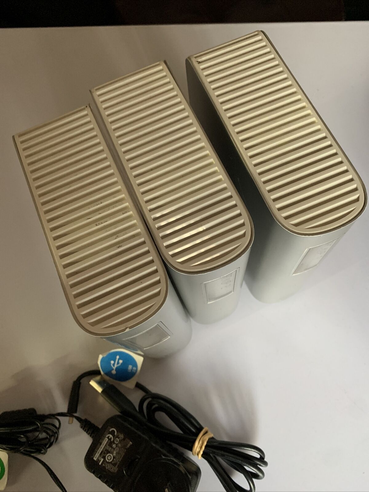 3x WD 1TB My Book Studio External Hard Drive FireWire  *1x Adapter & USB Cable