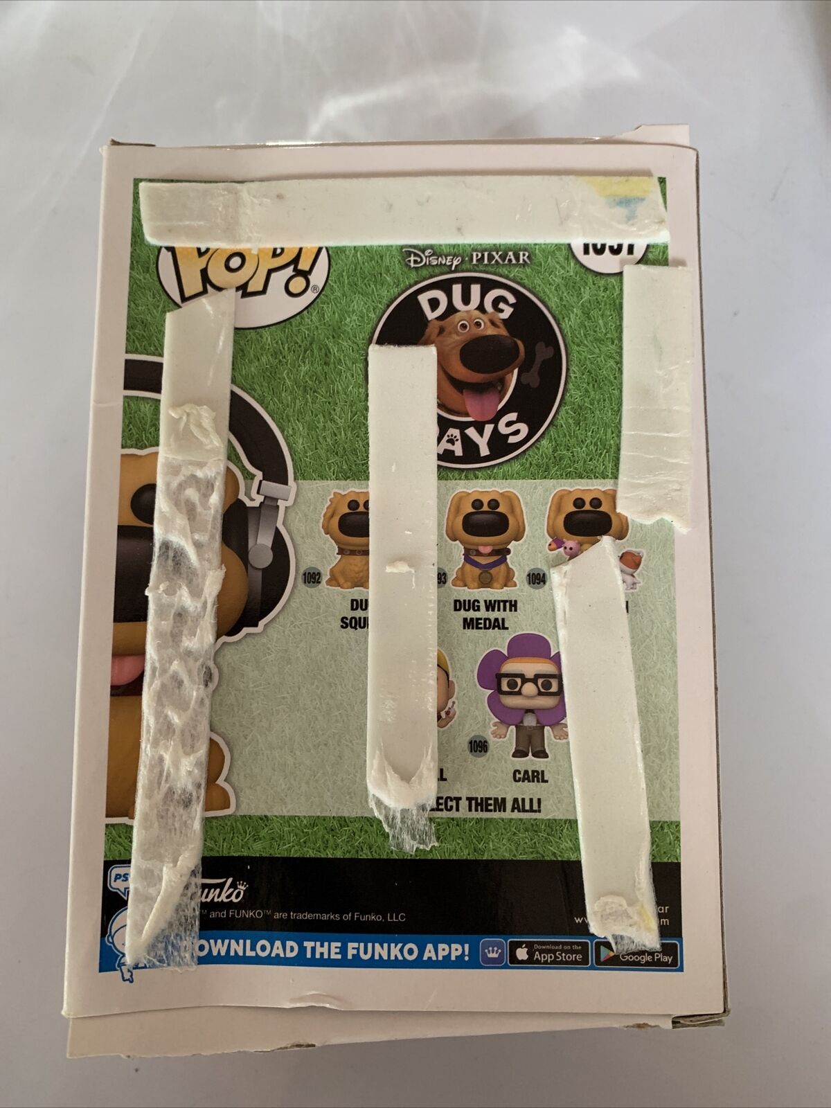 Disney Pixar Dug Days With Headphone #1097 Funko POP! Figure