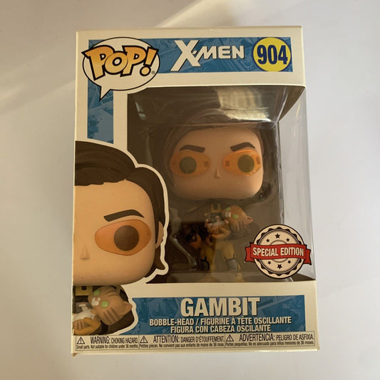 X-Men Gambit with Cat Exclusive Pop! Vinyl Figure #904 Special Edition