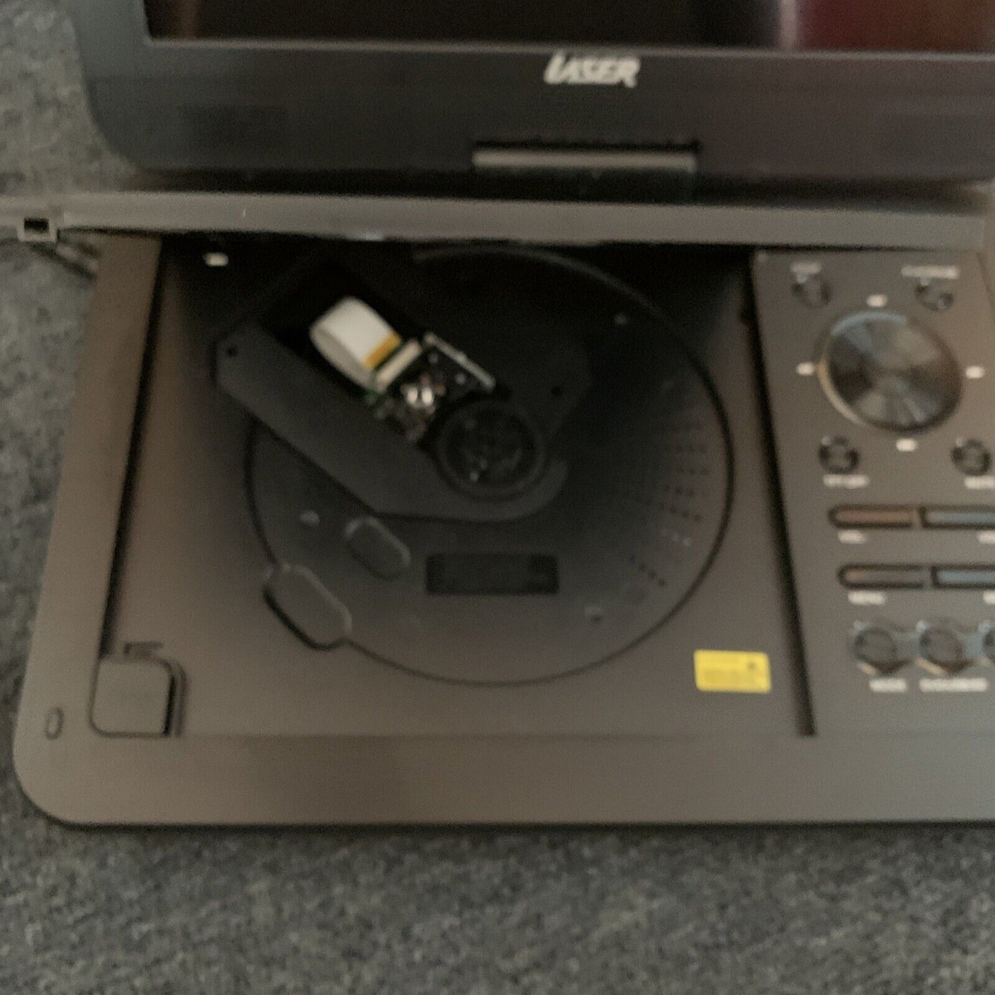 Laser 10 inch Portable DVD Player, Black - DVDPT10C All Regions