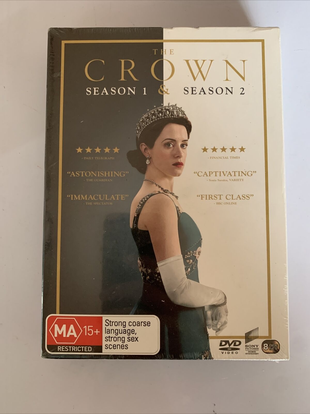 *New Sealed* The Crown : Season 1-2 (Box Set, DVD, 2018) Region 4