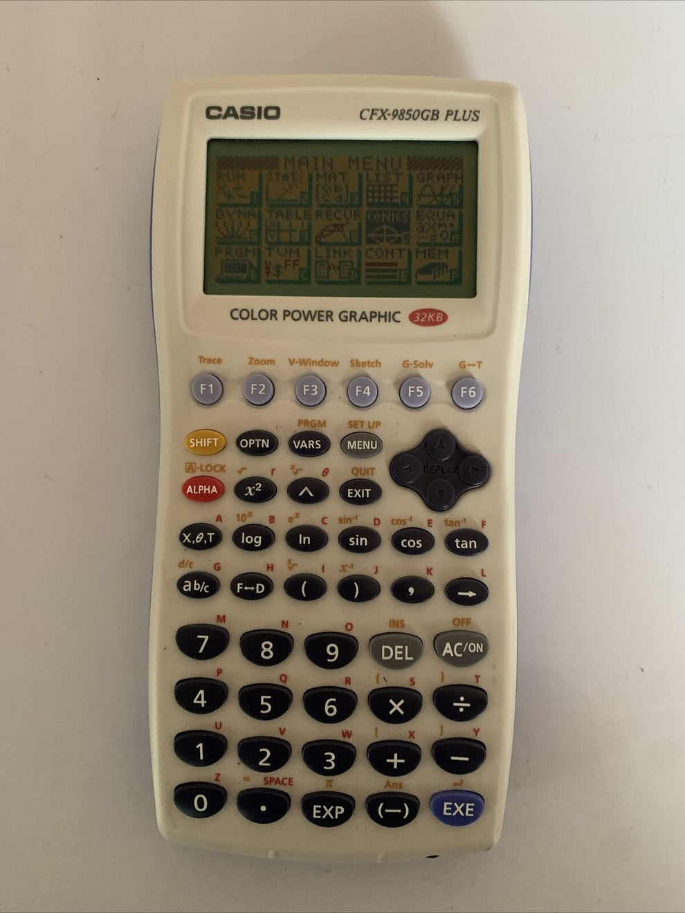 Casio CFX-9850GB Plus Color Graphics Calculator – Retro Unit