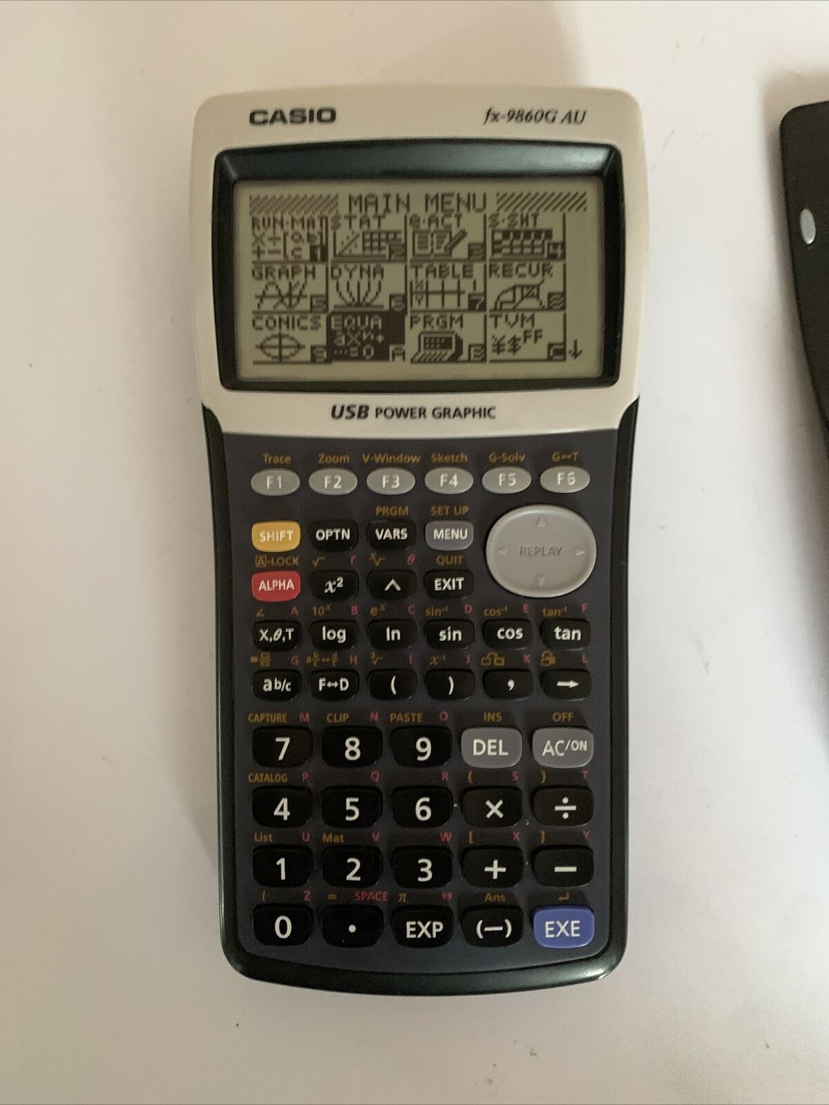 Casio Fx-9860G AU Graphic Calculator with Case