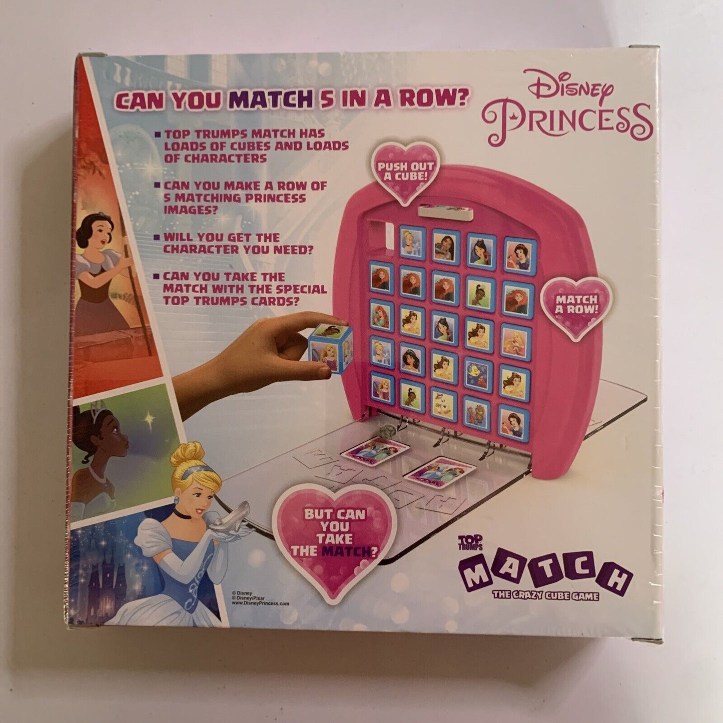 *New Sealed* Disney Princess Top Trumps Match Board Memory Game