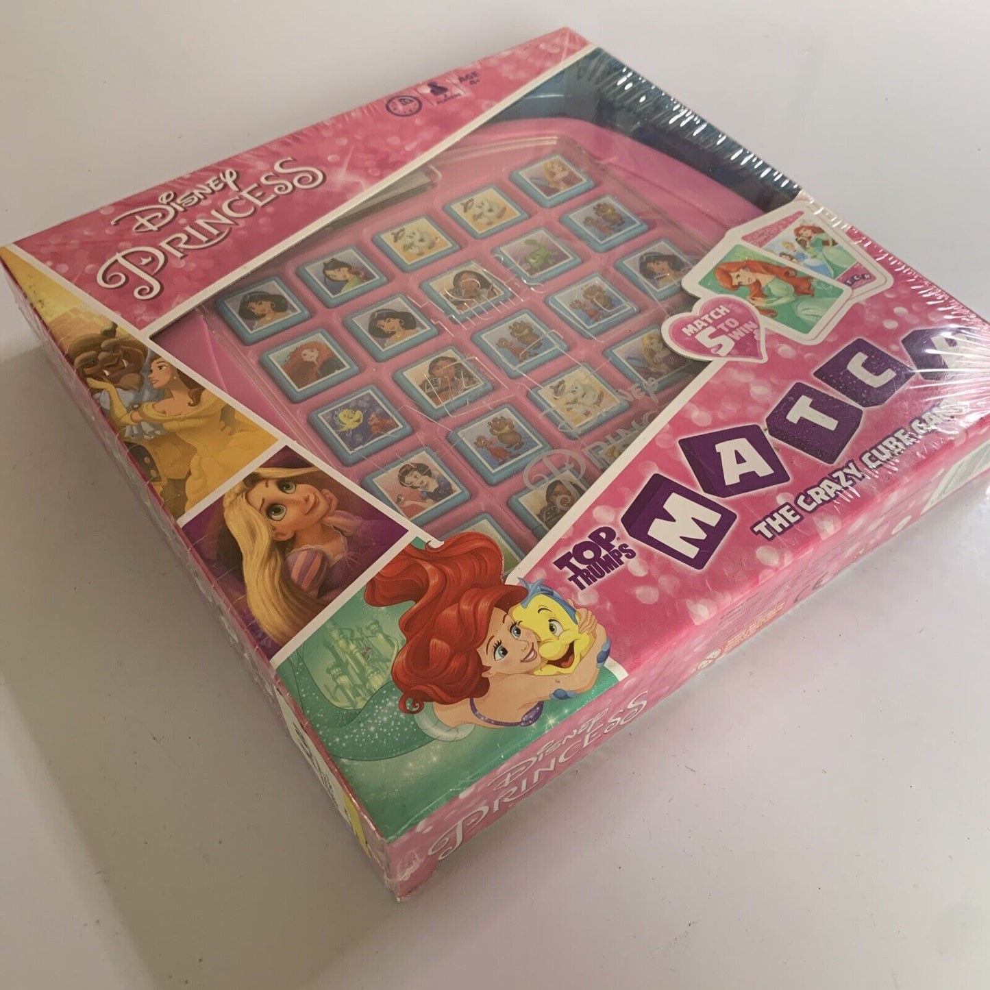 *New Sealed* Disney Princess Top Trumps Match Board Memory Game