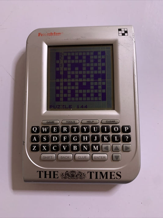 Franklin CGT-300 The Times Electronic Crossword Game 2004