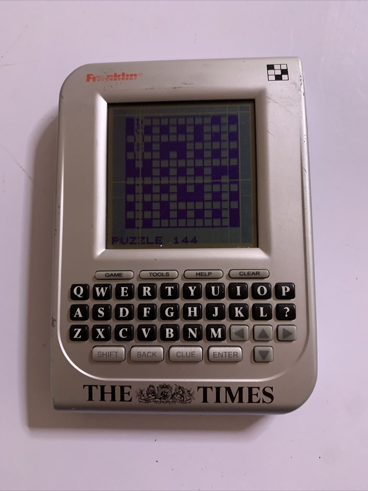 Franklin CGT-300 The Times Electronic Crossword Game 2004