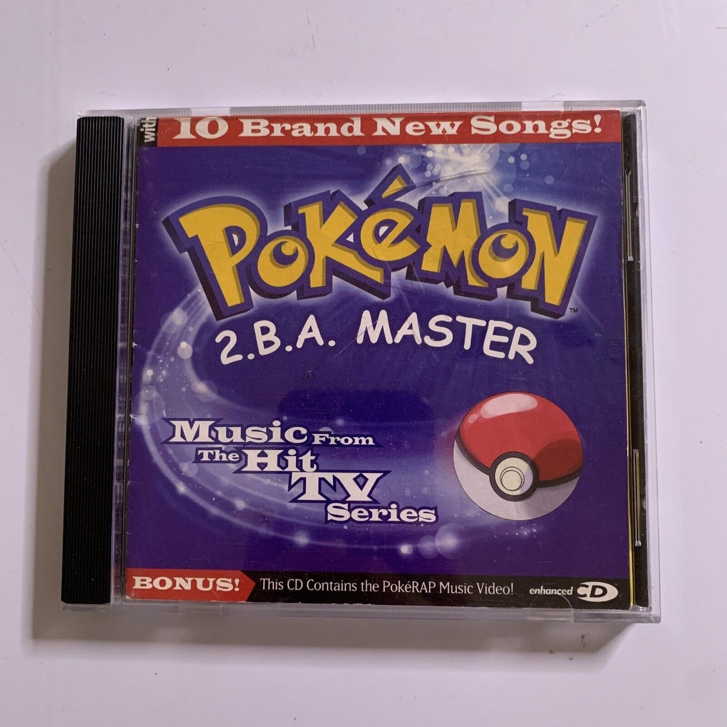 Pokemon 2.B.A Master (CD Enhanced, 1999) Music from TV Series