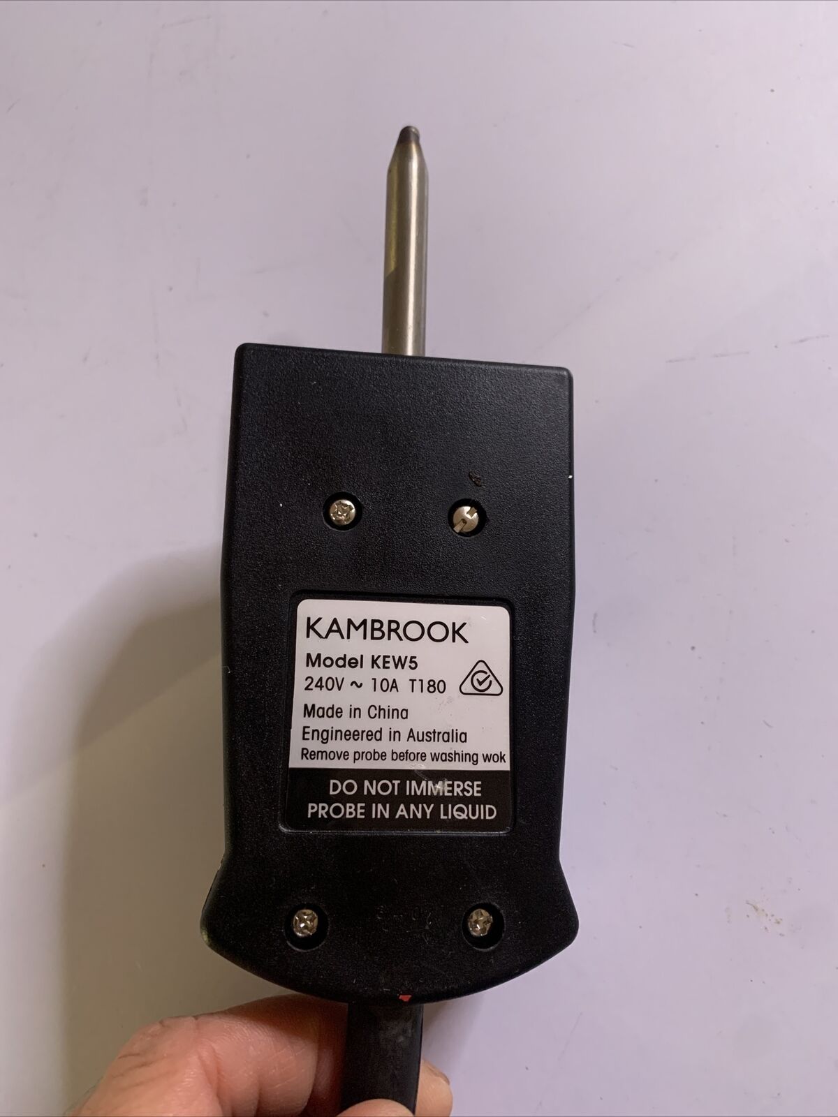 Genuine Kambrook Temperature Probe  Power Supply  KEW5