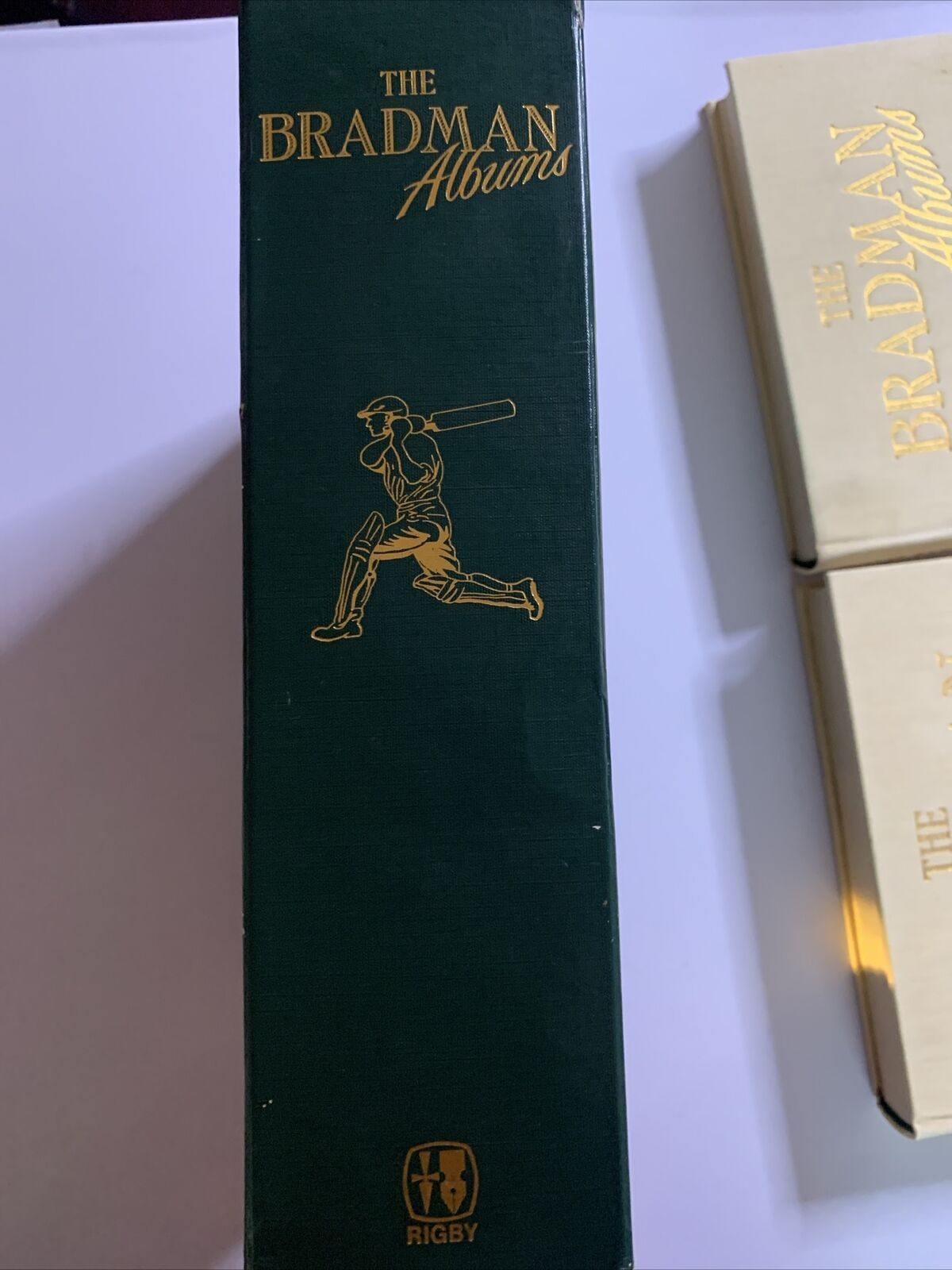 The Bradman Albums by Sir Donald Bradman 2x Hardcover Book Set 1987 with Case