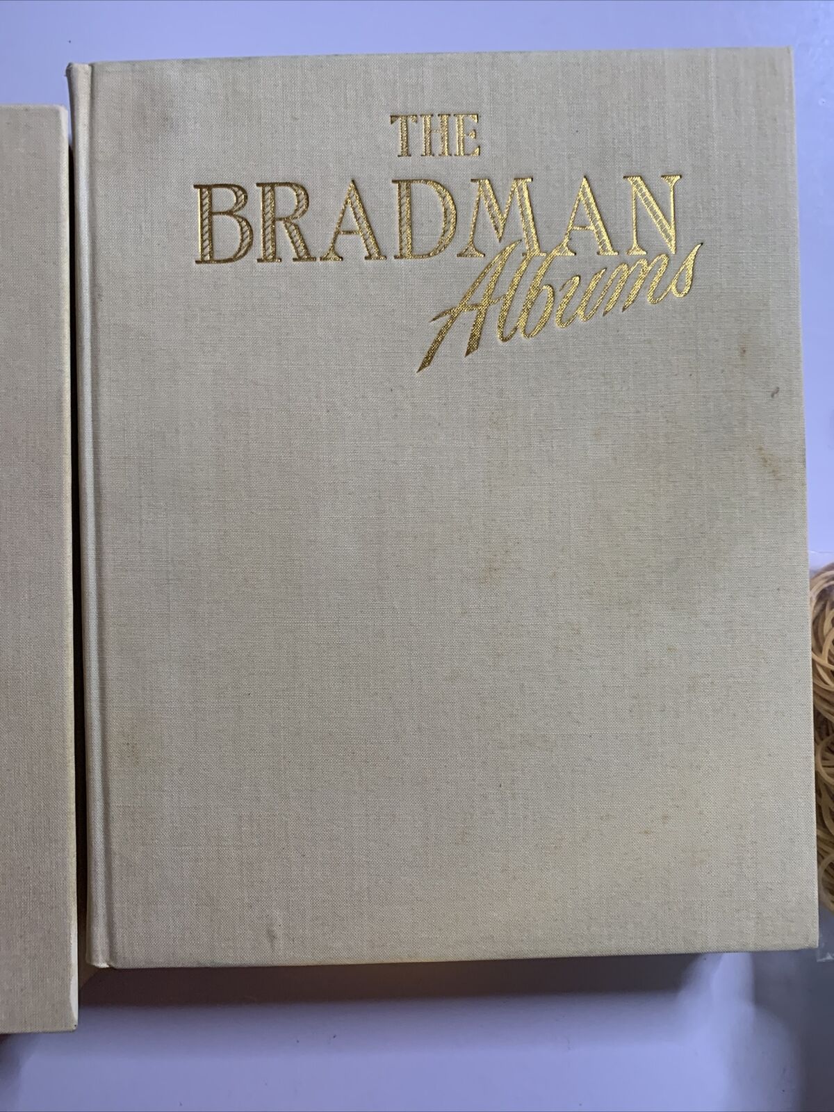 The Bradman Albums by Sir Donald Bradman 2x Hardcover Book Set 1987 with Case