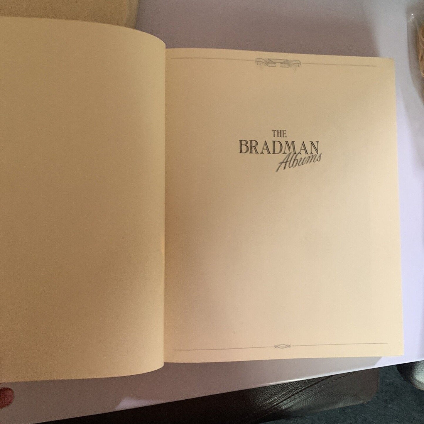 The Bradman Albums by Sir Donald Bradman 2x Hardcover Book Set 1987 with Case