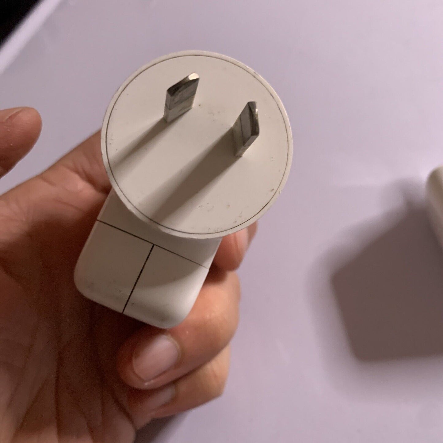 2x Genuine Apple USB Charger A1401