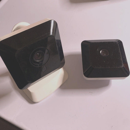 2x Telstra Smart Home iCamera2 Compact Wireless Weatherproof IP Camera