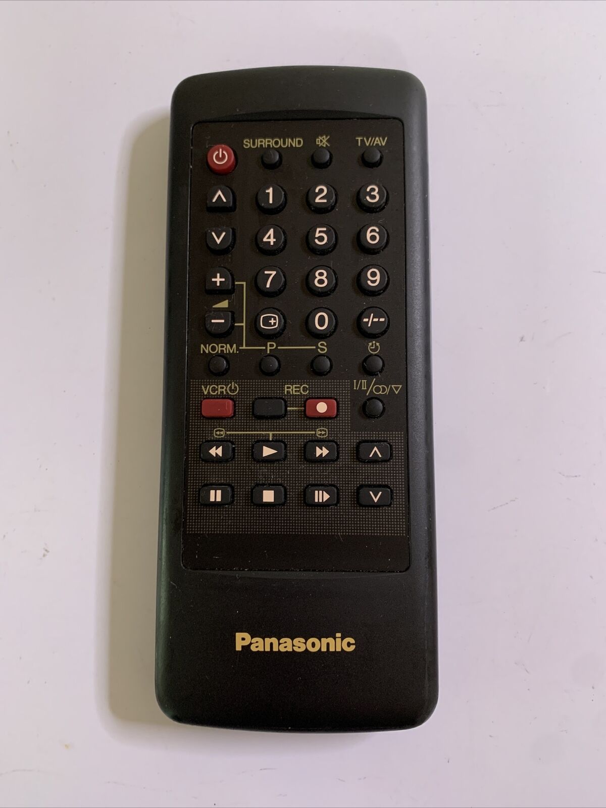 Genuine Panasonic EUR641951 TV VCR Remote Control