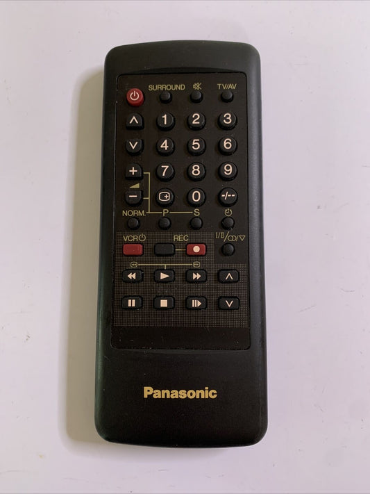 Genuine Panasonic EUR641951 TV VCR Remote Control
