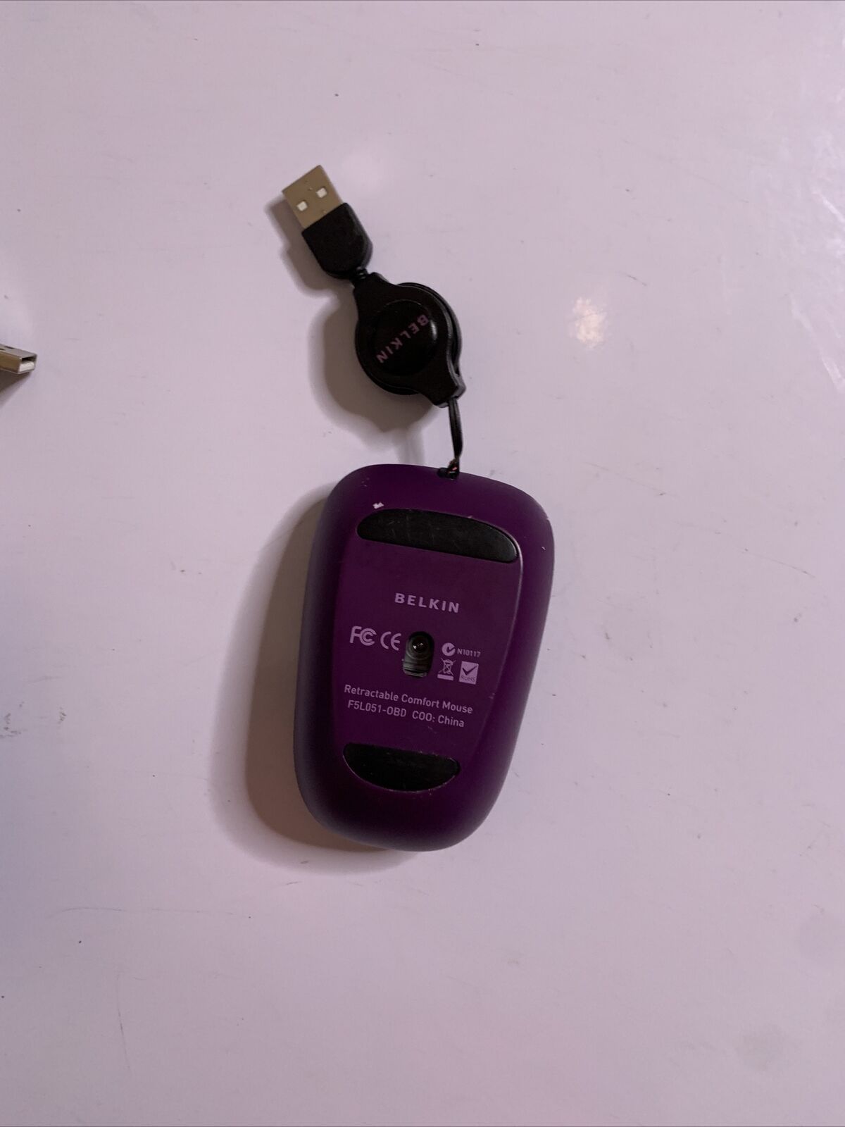 3x Genuine Dell Lenovo Belkin USB Wired Mouse