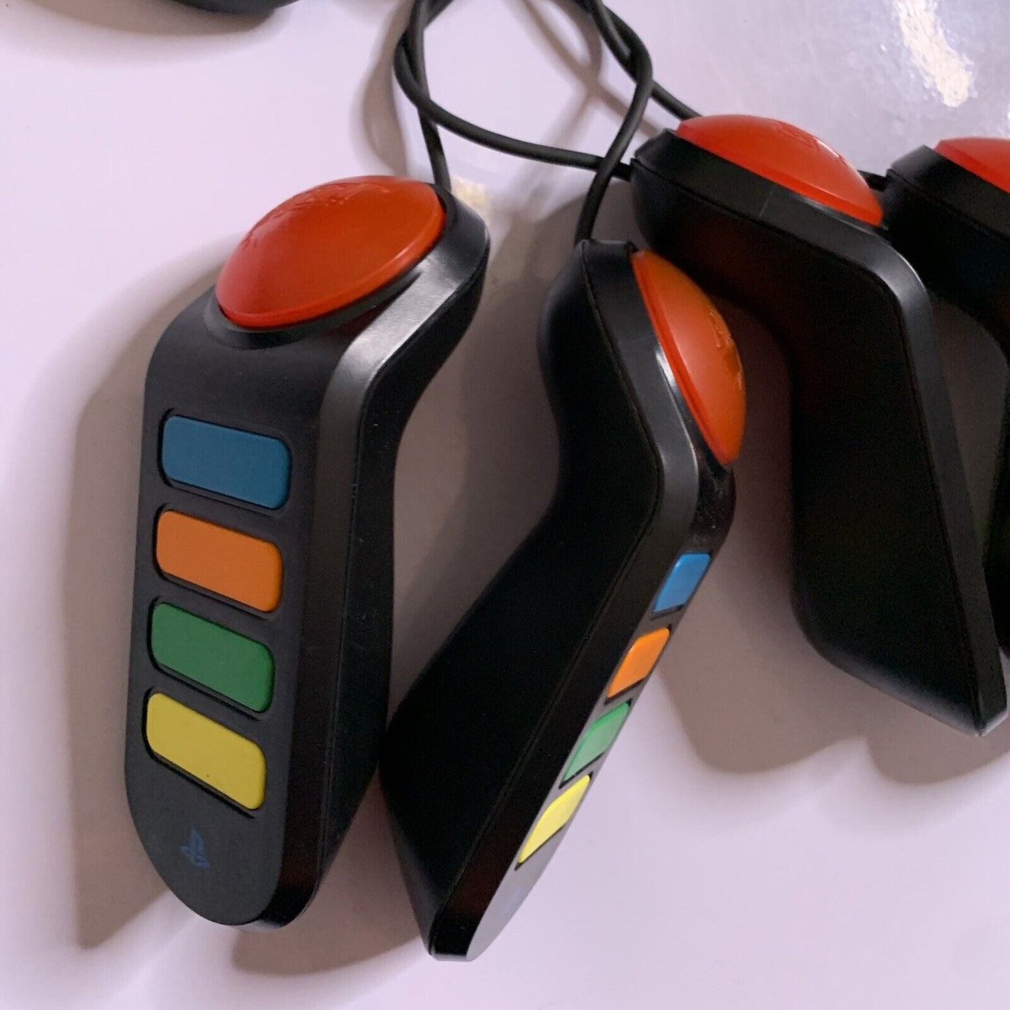 Official Buzz Controllers for Sony Playstation 2 PS2 PS3 Wired USB ...