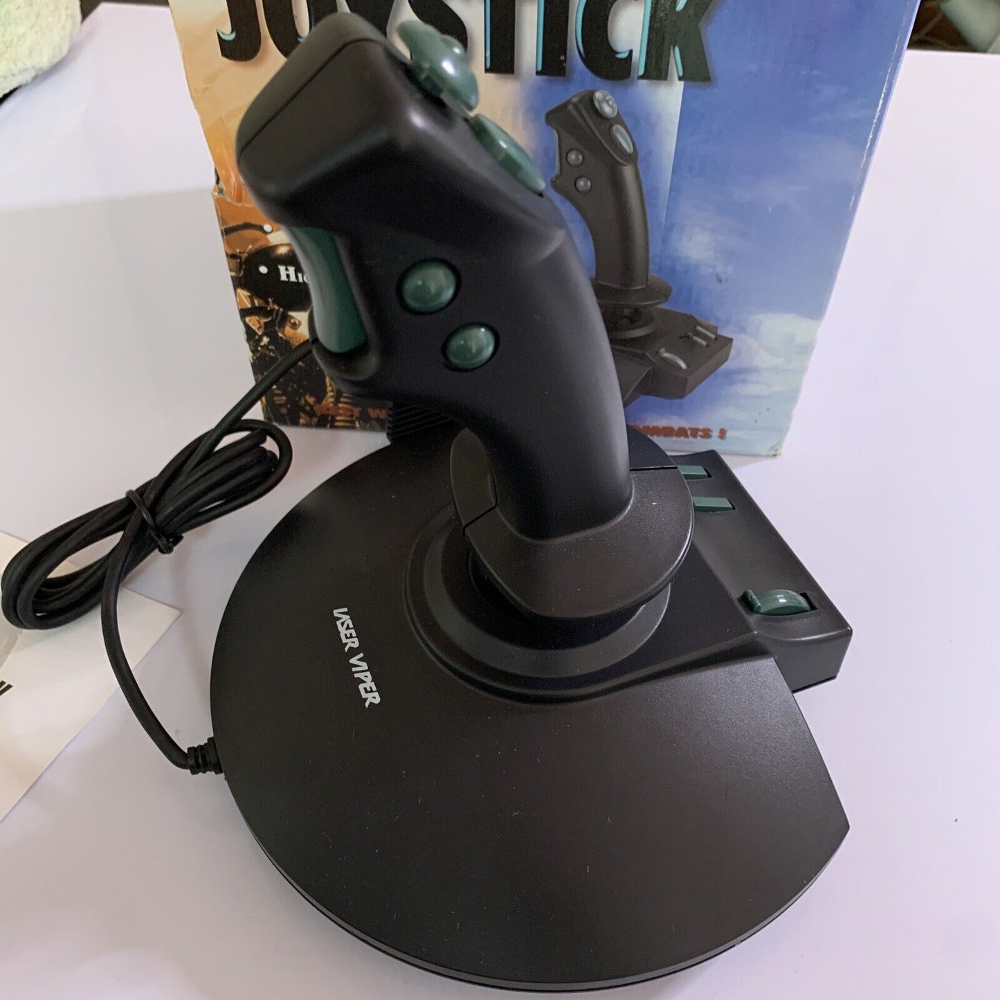 Viper Joystick Gaming PC Gameport for Flight Simulators