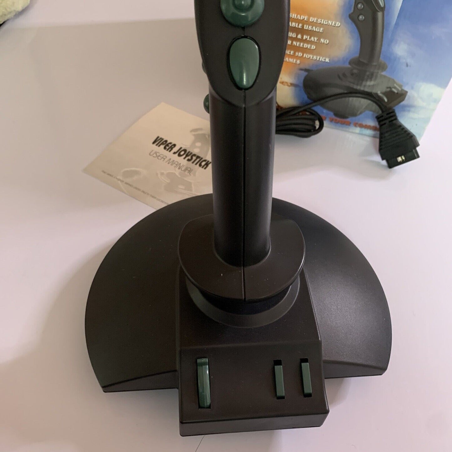 Viper Joystick Gaming PC Gameport for Flight Simulators