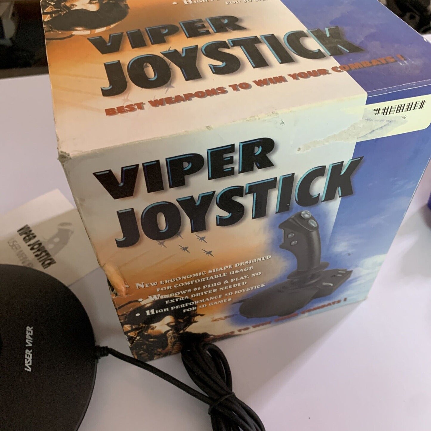 Viper Joystick Gaming PC Gameport for Flight Simulators