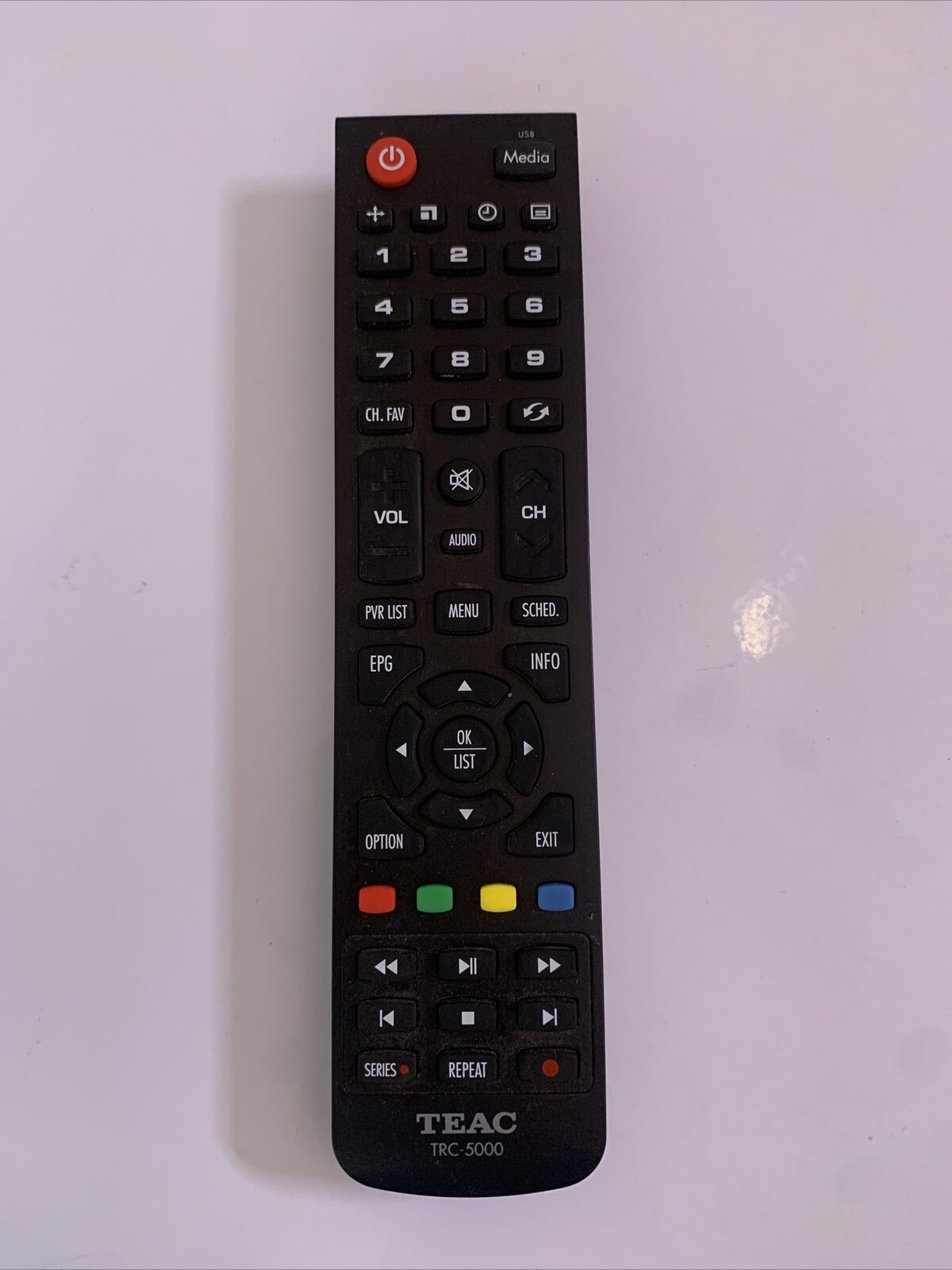 Genuine Teac TRC-5000 Remote Control For HDB860 HDR2250T *Missing Battery Lid