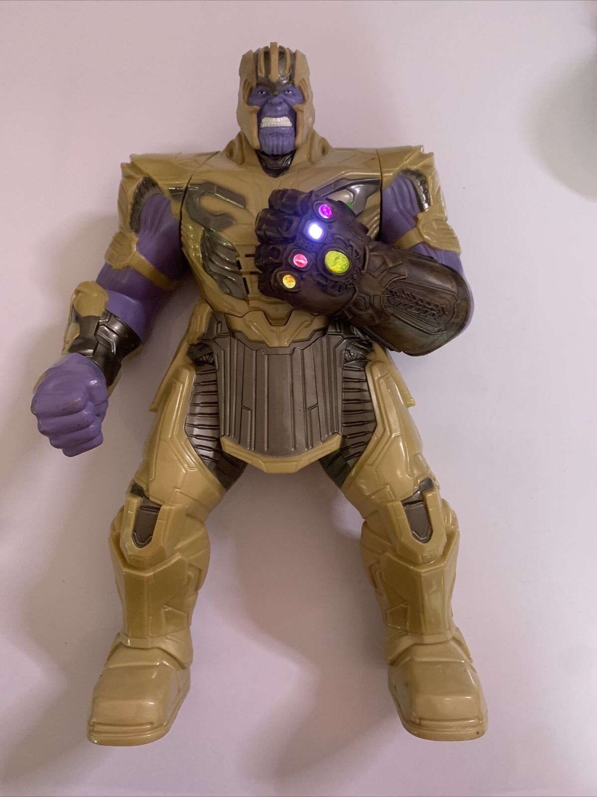 Thanos Power Punch Marvel Avengers Endgame Sound & Phrases 13" Action Figure