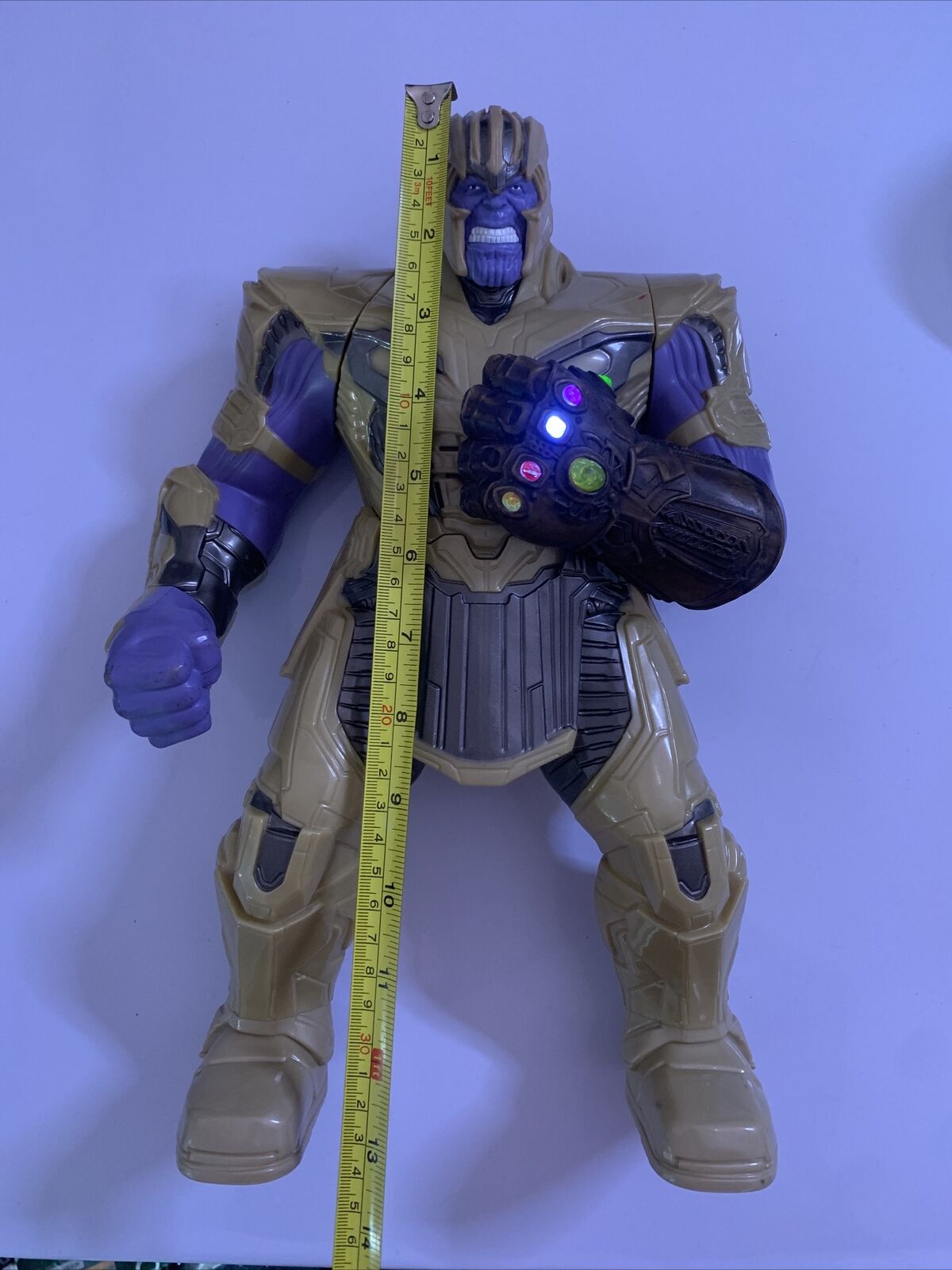 Thanos Power Punch Marvel Avengers Endgame Sound & Phrases 13" Action Figure