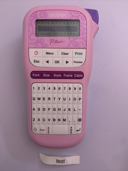 Brother P-Touch Label Maker PT-H110 Pink