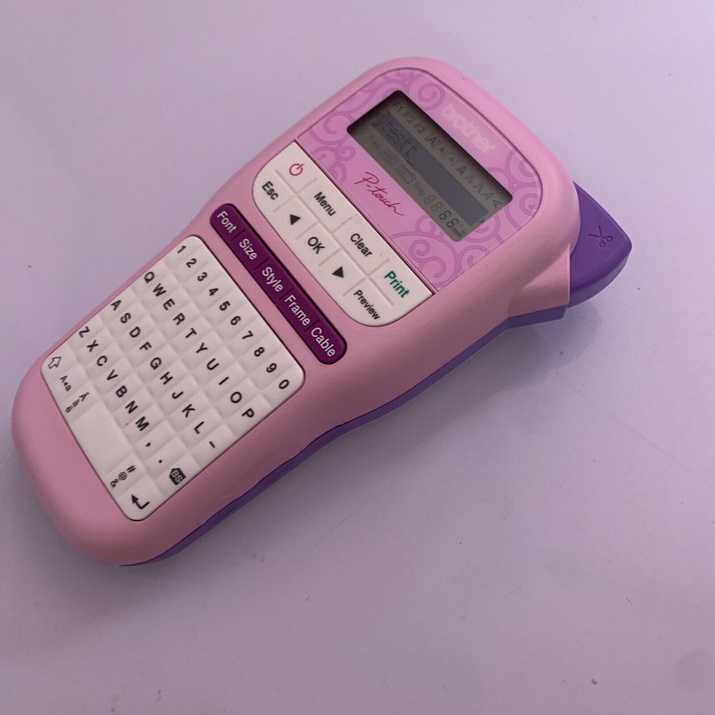 Brother P-Touch Label Maker PT-H110 Pink