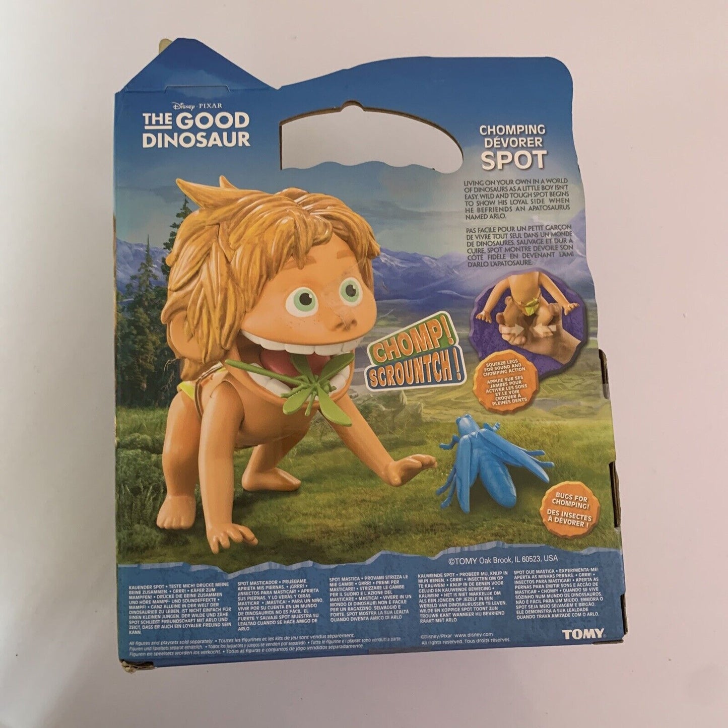 The Good Dinosaur Chomping Spot Action Figure Toy Disney Pixar NEW