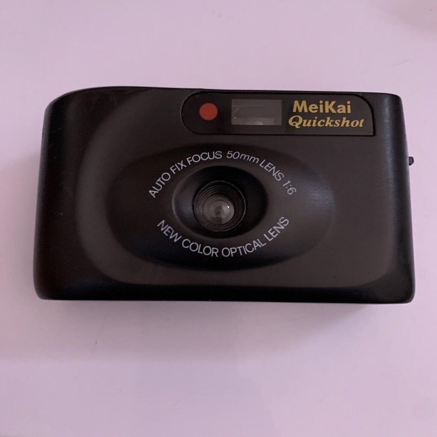 Meikai Quickshot 35mm Film Camera Fix Focus 50mm Lens 1:6