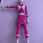 4x Power Rangers Bandai Action Figure Pink Black Blue Rangers