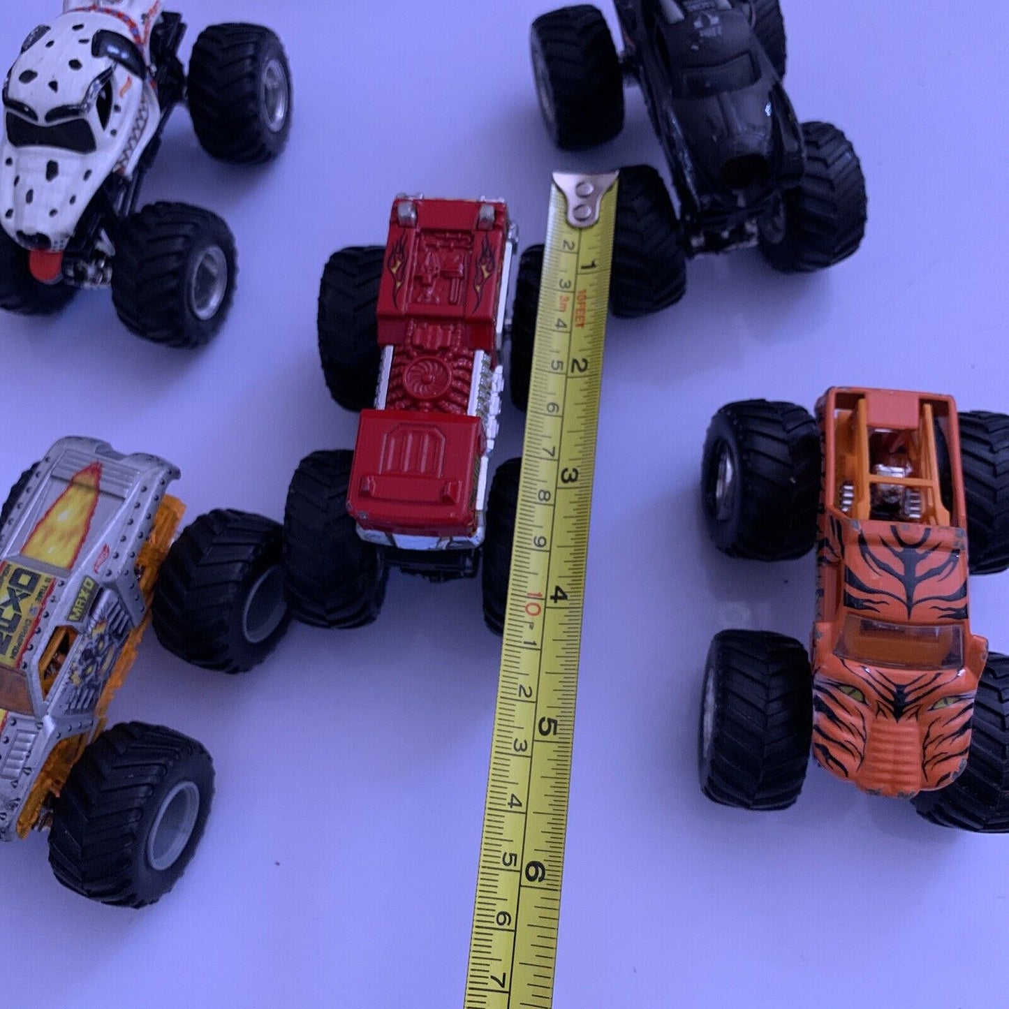 5x Hot Wheels Mattel Monster Trucks