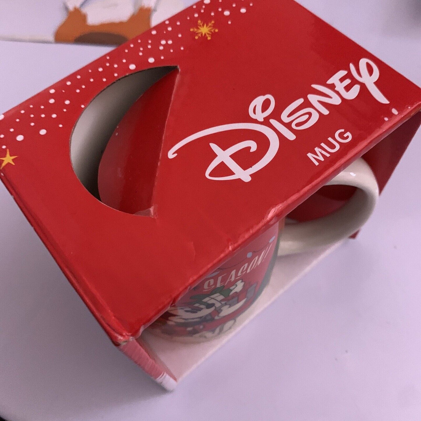 Disney Mickey Mouse Christmas Mug 330ml NEW