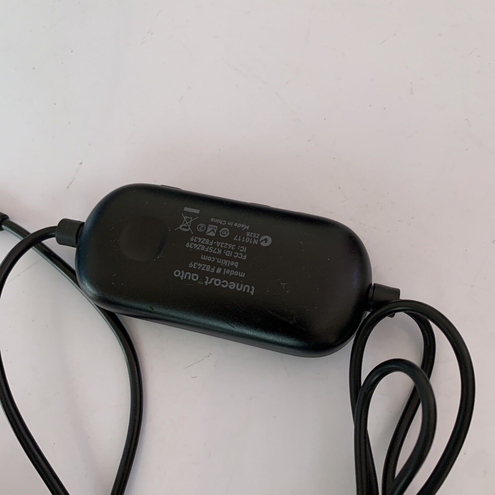 Belkin Tunecast Auto FM Transmitter 3.5mm Plug & USB Charging Port