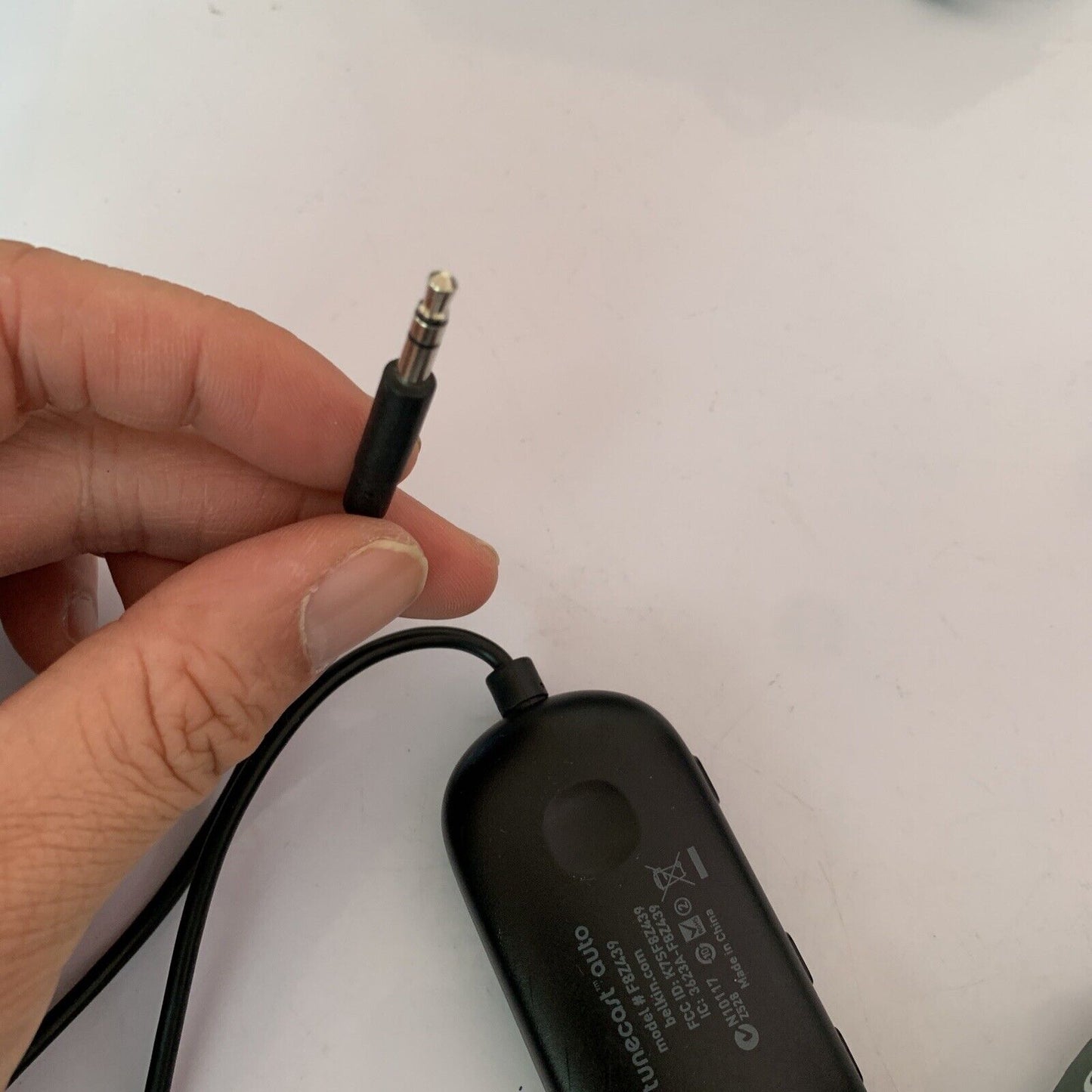 Belkin Tunecast Auto FM Transmitter 3.5mm Plug & USB Charging Port F8Z439