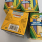 4x Crayola Washable Sidewalk Pavement Chalk 16 Chalks Assorted Colours NEW