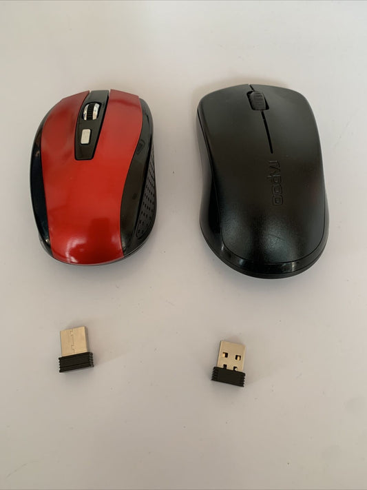 2x Wireless Mouse Rapoo Model 1620