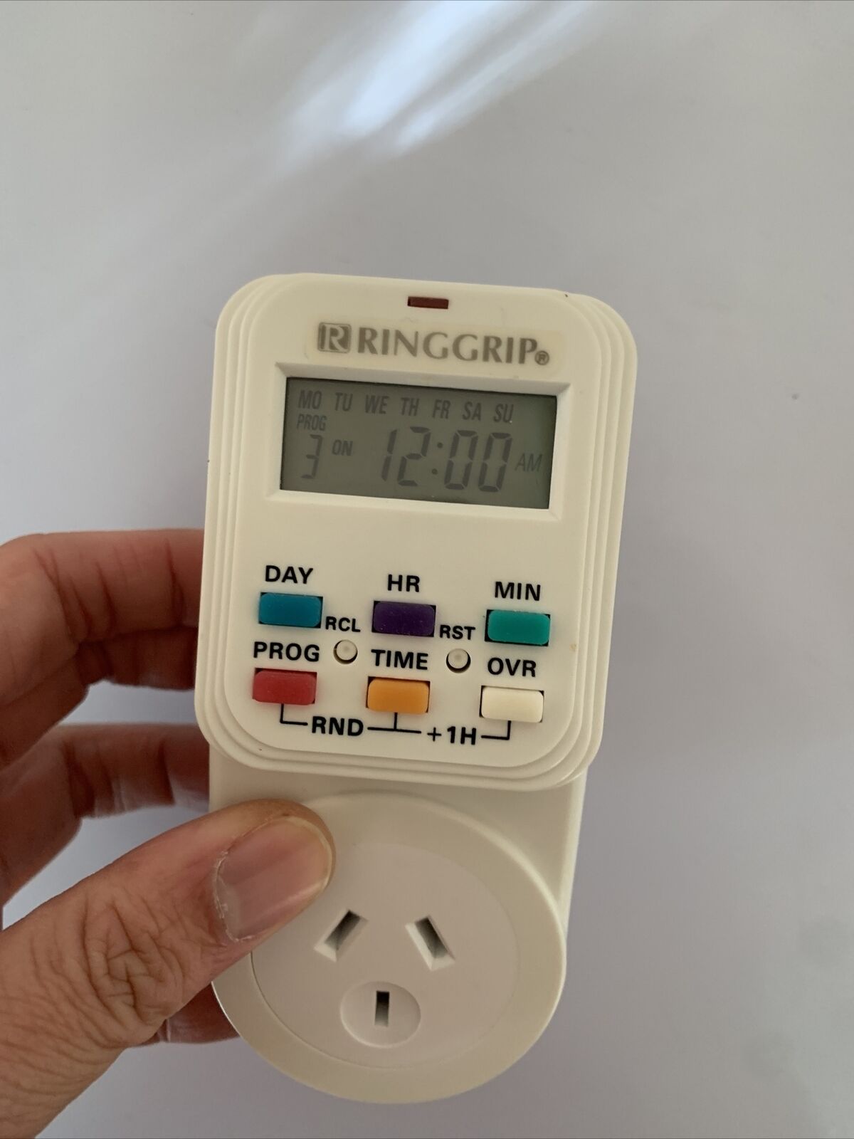 Ring Grip Timer RET1 Electronic Timer with Instructions