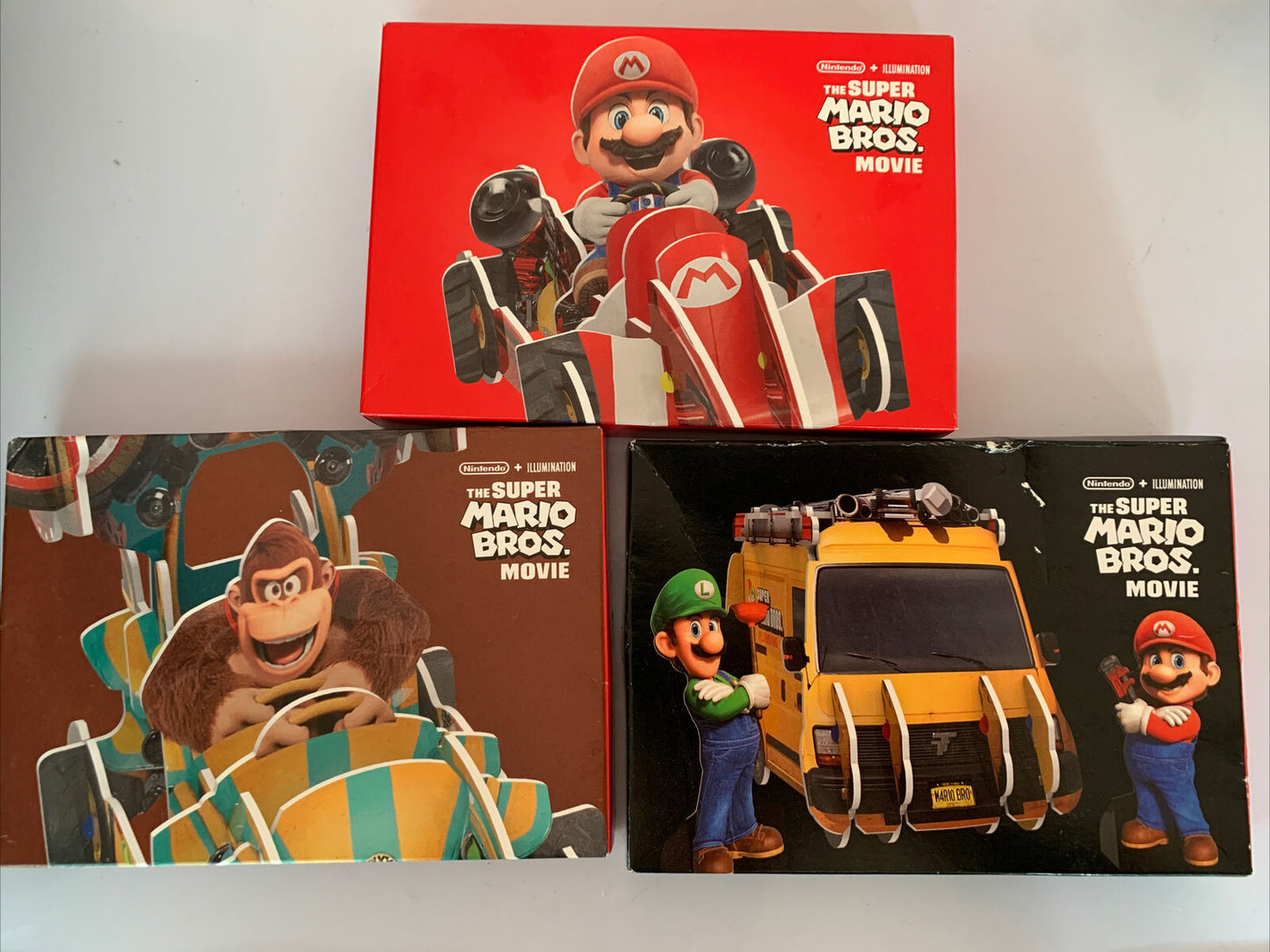McDonalds Nintendo + Illumination Super Mario Bros Movie Mario, Luigi Donkey