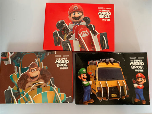 McDonalds Nintendo + Illumination Super Mario Bros Movie Mario, Luigi Donkey